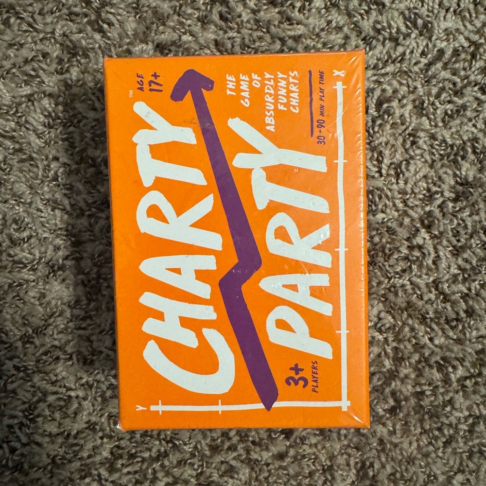 Charty Party The Game of Absurdly Funny Charts Adult Card Game
